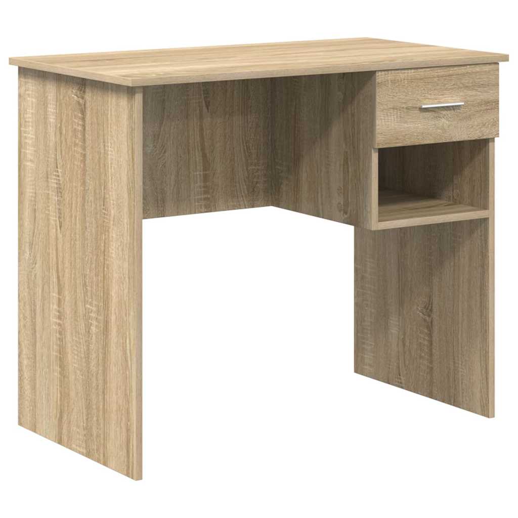 Scrivania Rovere Sonoma 90 x 49 x 75 cm Legno multistrato | homemem39