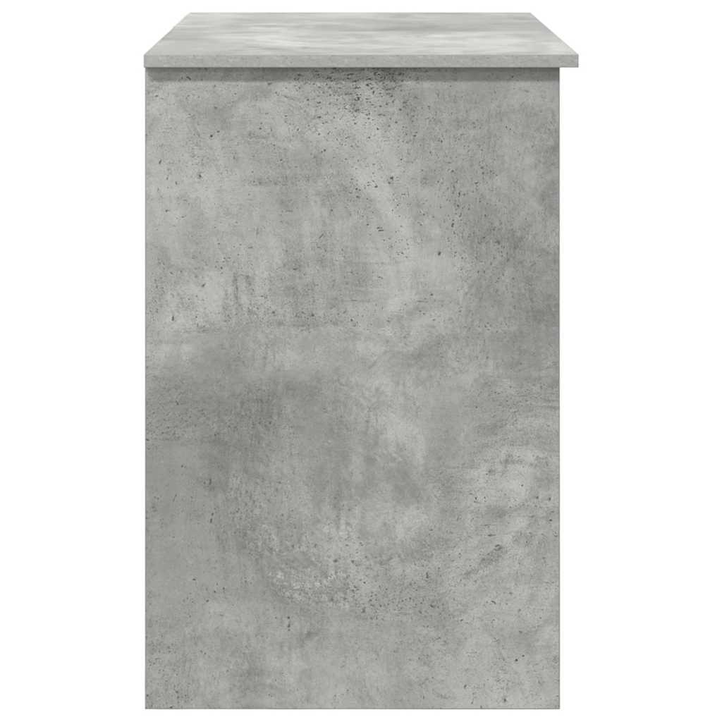 Scrivania Grigio cemento 90 x 49 x 75 cm Legno multistrato | homemem39