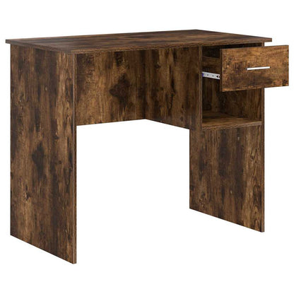 Scrivania Rovere fumé 90 x 49 x 75 cm Legno multistrato