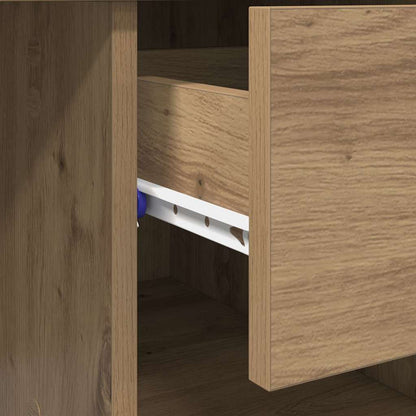 Scrivania Rovere artigianale 90 x 49 x 75 cm Legno multistrato | homemem39