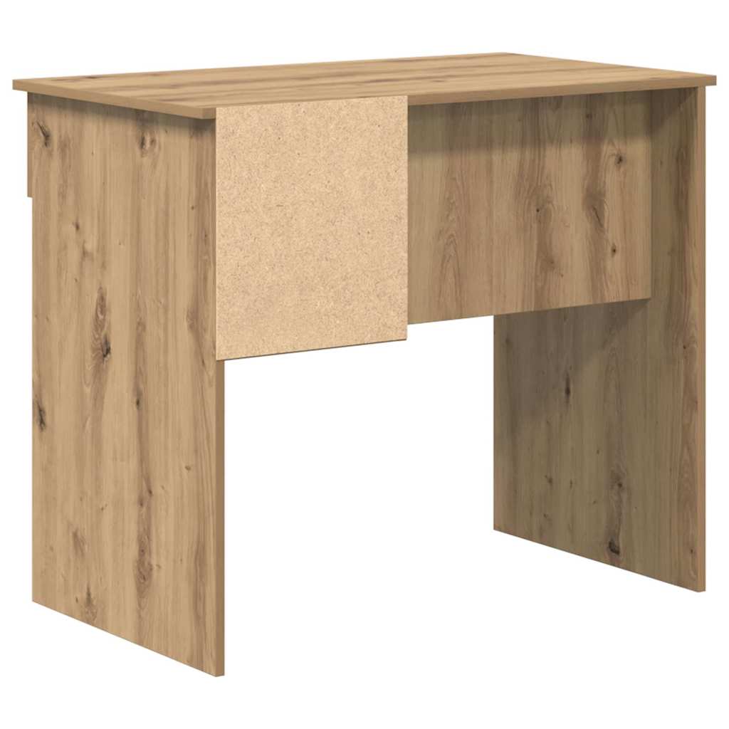 Scrivania Rovere artigianale 90 x 49 x 75 cm Legno multistrato