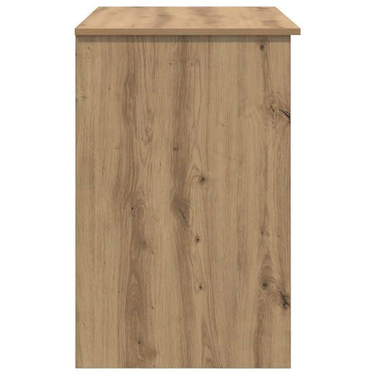 Scrivania Rovere artigianale 90 x 49 x 75 cm Legno multistrato