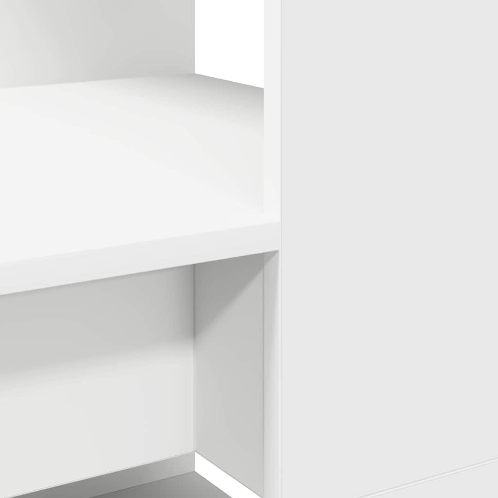 Scrivania Bianco 113 x 54 x 120 cm Legno multistrato