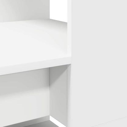 Scrivania Bianco 113 x 54 x 120 cm Legno multistrato