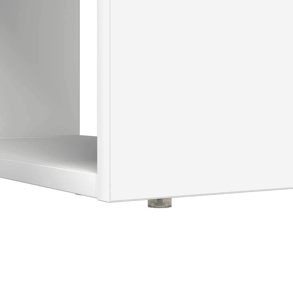 Scrivania Bianco 113 x 54 x 120 cm Legno multistrato