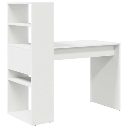 Scrivania Bianco 113 x 54 x 120 cm Legno multistrato