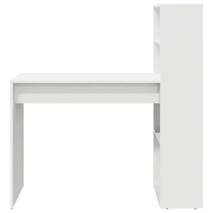 Scrivania Bianco 113 x 54 x 120 cm Legno multistrato