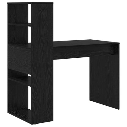 Scrivania Rovere Nero 113 x 54 x 120 cm Legno multistrato