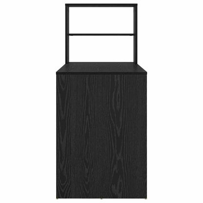 Scrivania Rovere Nero 113 x 54 x 120 cm Legno multistrato
