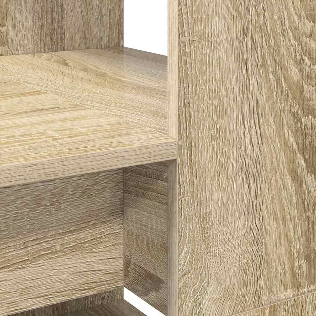 Scrivania Rovere Sonoma 113 x 54 x 120 cm Legno multistrato