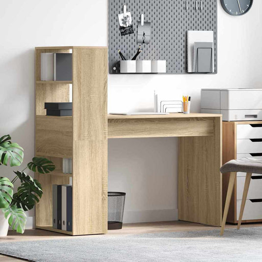 Scrivania Rovere Sonoma 113 x 54 x 120 cm Legno multistrato | homemem39