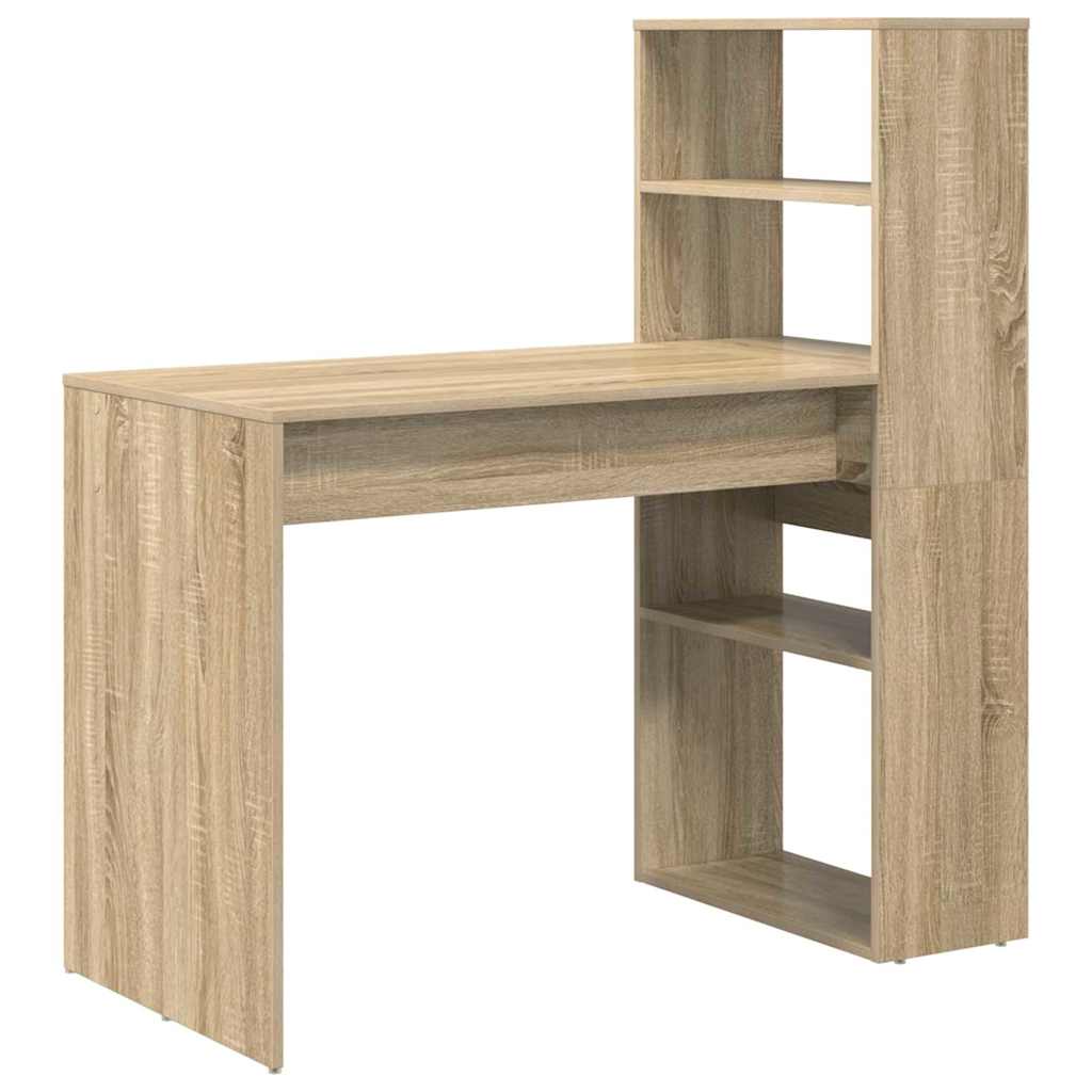 Scrivania Rovere Sonoma 113 x 54 x 120 cm Legno multistrato | homemem39