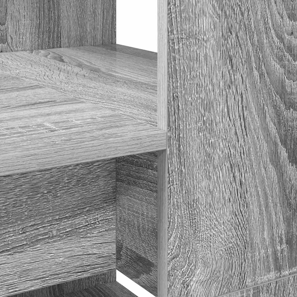 Scrivania Grigio Sonoma 113 x 54 x 120 cm Legno multistrato | homemem39