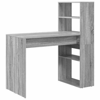 Scrivania Grigio Sonoma 113 x 54 x 120 cm Legno multistrato
