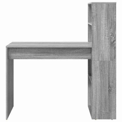 Scrivania Grigio Sonoma 113 x 54 x 120 cm Legno multistrato