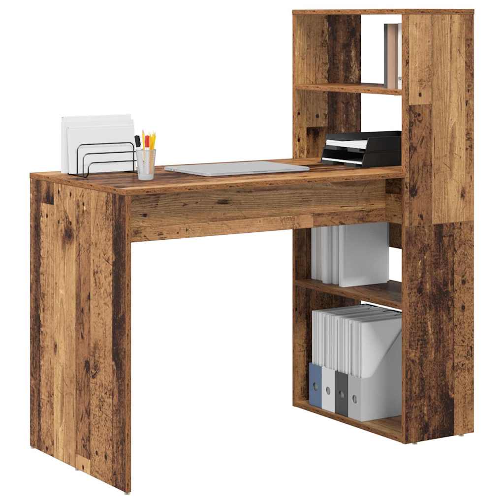 Scrivania Legno vecchio 113 x 54 x 120 cm Legno multistrato | homemem39