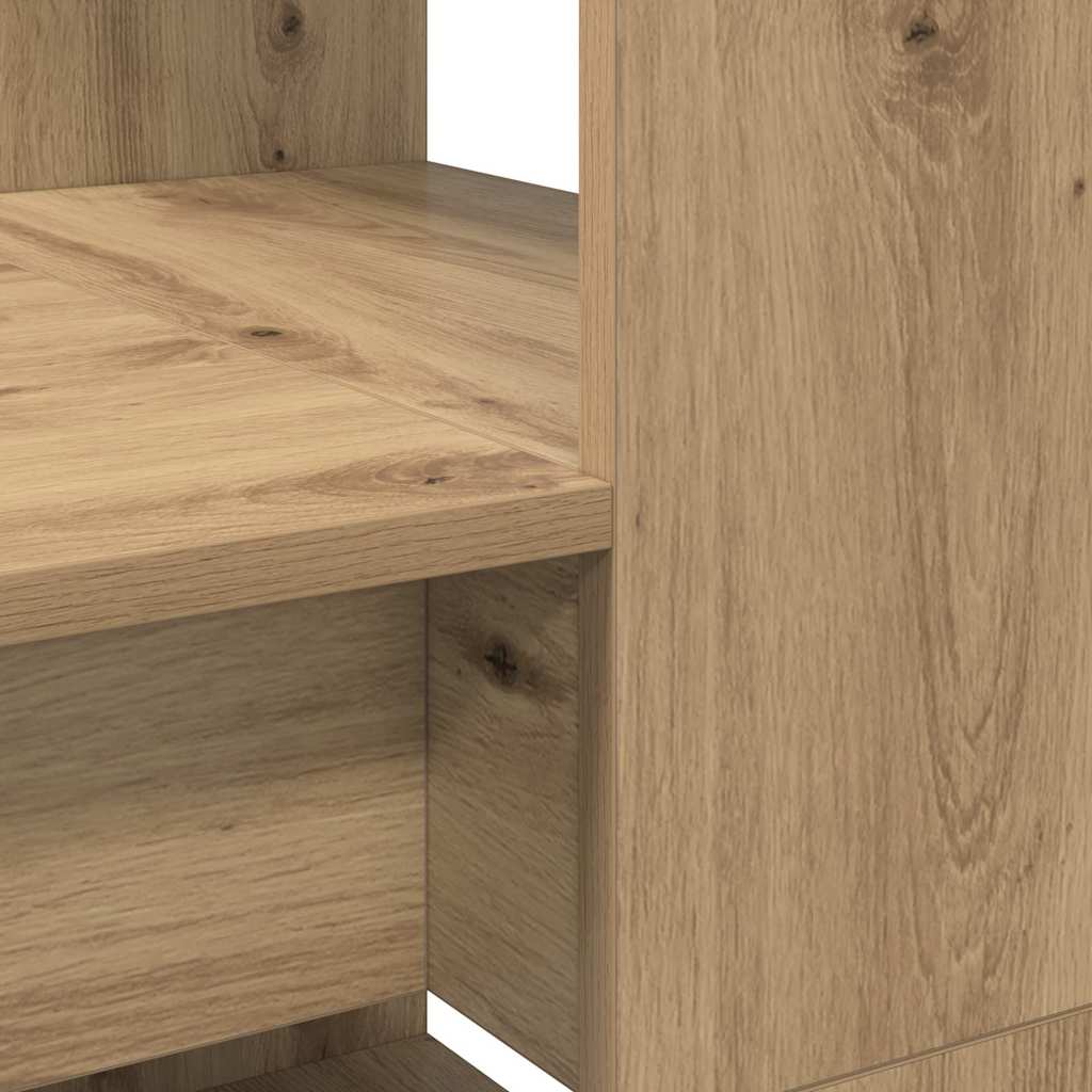 Scrivania con lo scaffale Rovere artigianale 113 x 54 x 120 cm | homemem39