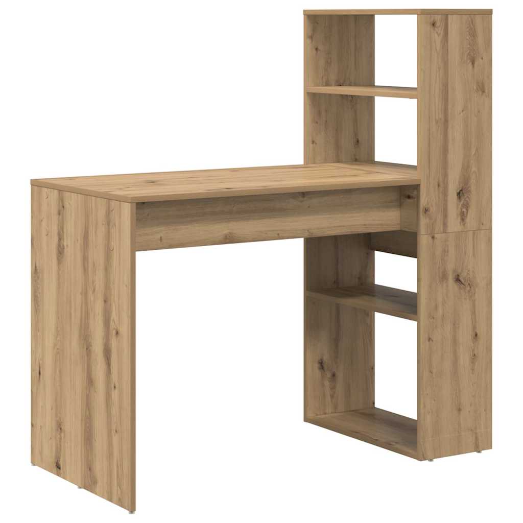 Scrivania con lo scaffale Rovere artigianale 113 x 54 x 120 cm