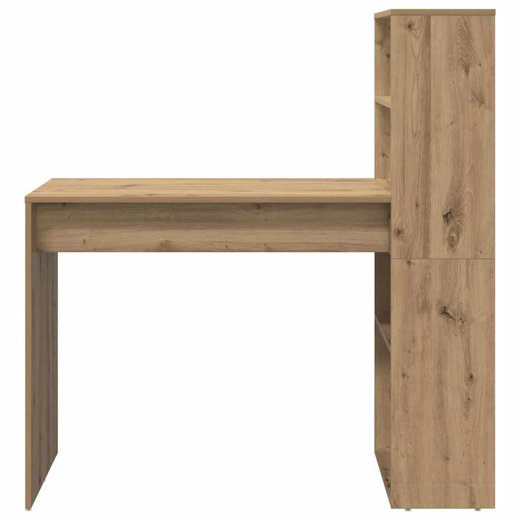 Scrivania con lo scaffale Rovere artigianale 113 x 54 x 120 cm | homemem39