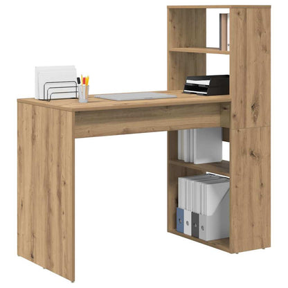 Scrivania con lo scaffale Rovere artigianale 113 x 54 x 120 cm | homemem39