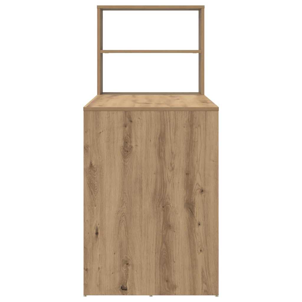 Scrivania con lo scaffale Rovere artigianale 113 x 54 x 120 cm