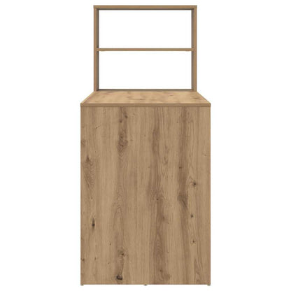 Scrivania con lo scaffale Rovere artigianale 113 x 54 x 120 cm
