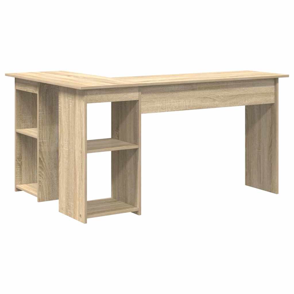 Scrivania Rovere Sonoma 142 x 102 x 73 cm Legno multistrato
