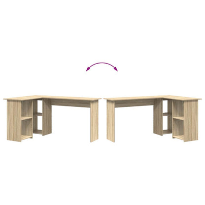 Scrivania Rovere Sonoma 142 x 102 x 73 cm Legno multistrato