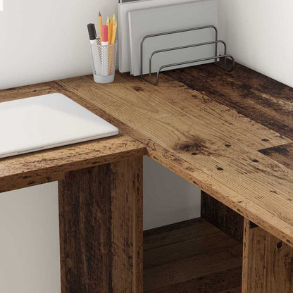Scrivania Legno vecchio 142 x 102 x 73 cm Legno multistrato | homemem39