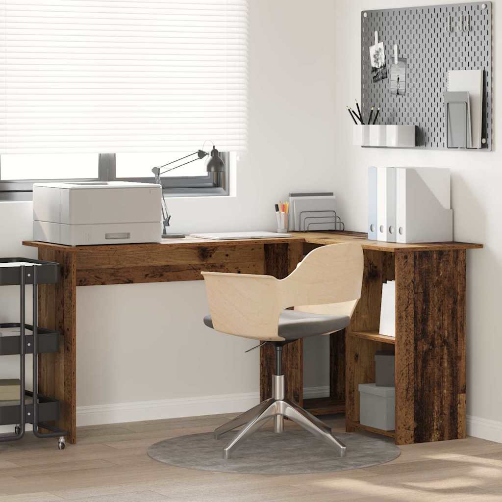Scrivania Legno vecchio 142 x 102 x 73 cm Legno multistrato