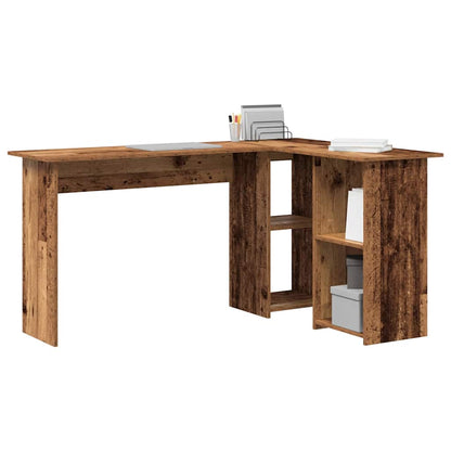 Scrivania Legno vecchio 142 x 102 x 73 cm Legno multistrato | homemem39