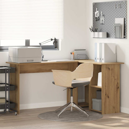 Scrivania con lo scaffale Rovere artigianale 142 x 102 x 73 cm | homemem39
