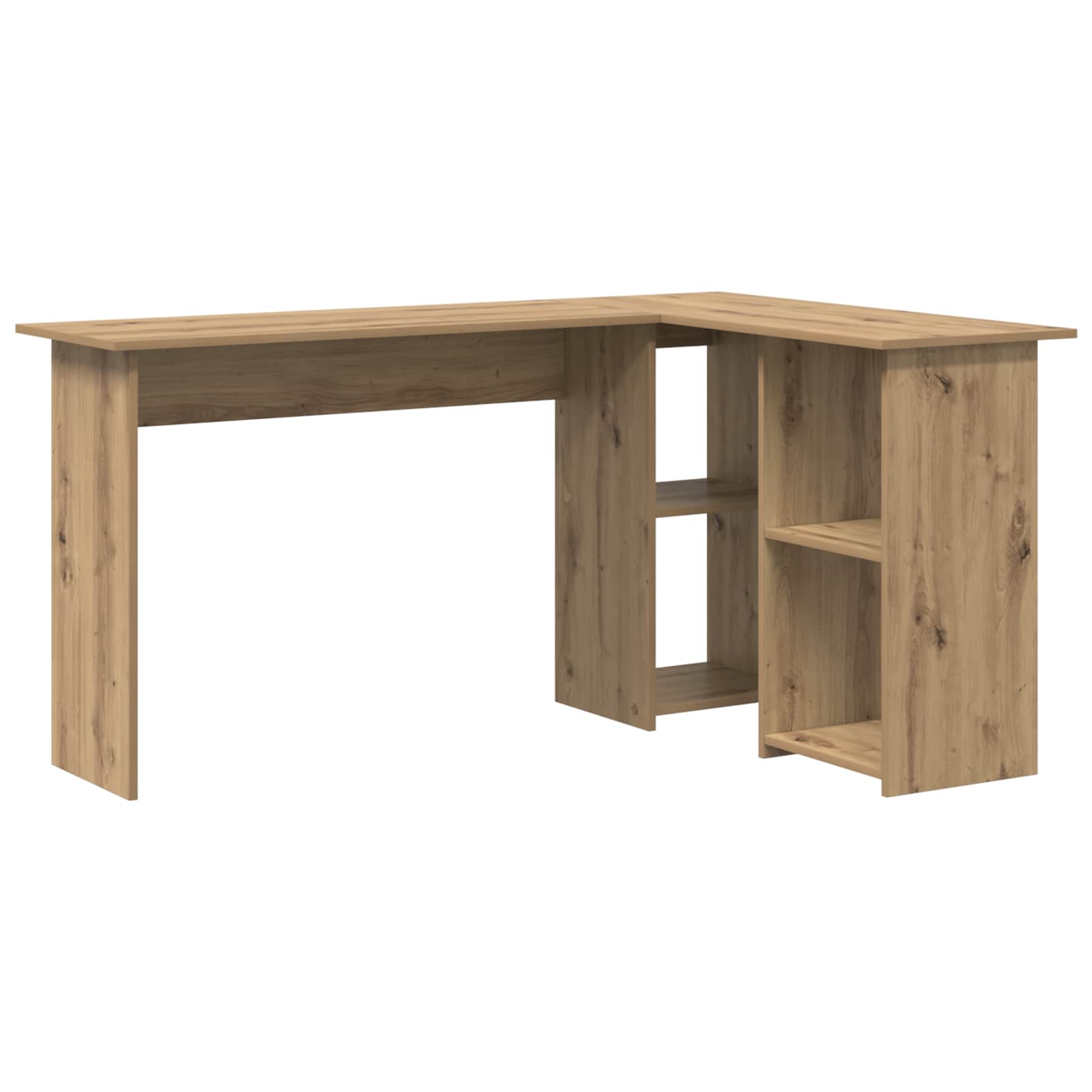 Scrivania con lo scaffale Rovere artigianale 142 x 102 x 73 cm | homemem39