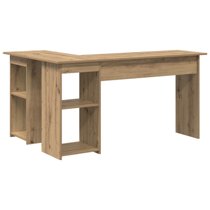 Scrivania con lo scaffale Rovere artigianale 142 x 102 x 73 cm | homemem39