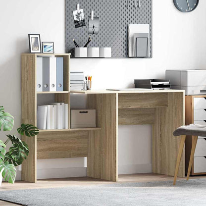 Scrivania Rovere Sonoma 131,5 x 50 x 106,5 cm Legno multistrato