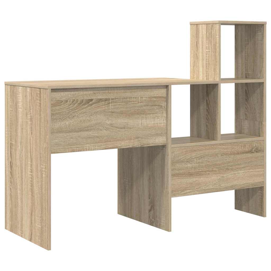 Scrivania Rovere Sonoma 131,5 x 50 x 106,5 cm Legno multistrato