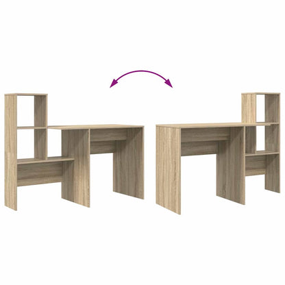Scrivania Rovere Sonoma 131,5 x 50 x 106,5 cm Legno multistrato