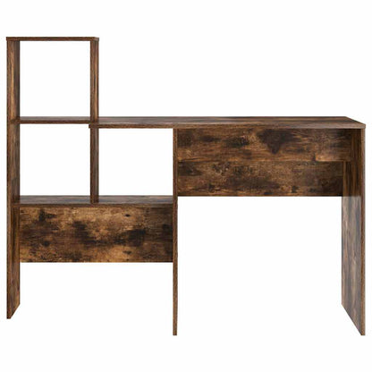 Scrivania Rovere fumé 131,5 x 50 x 106,5 cm Legno multistrato | homemem39