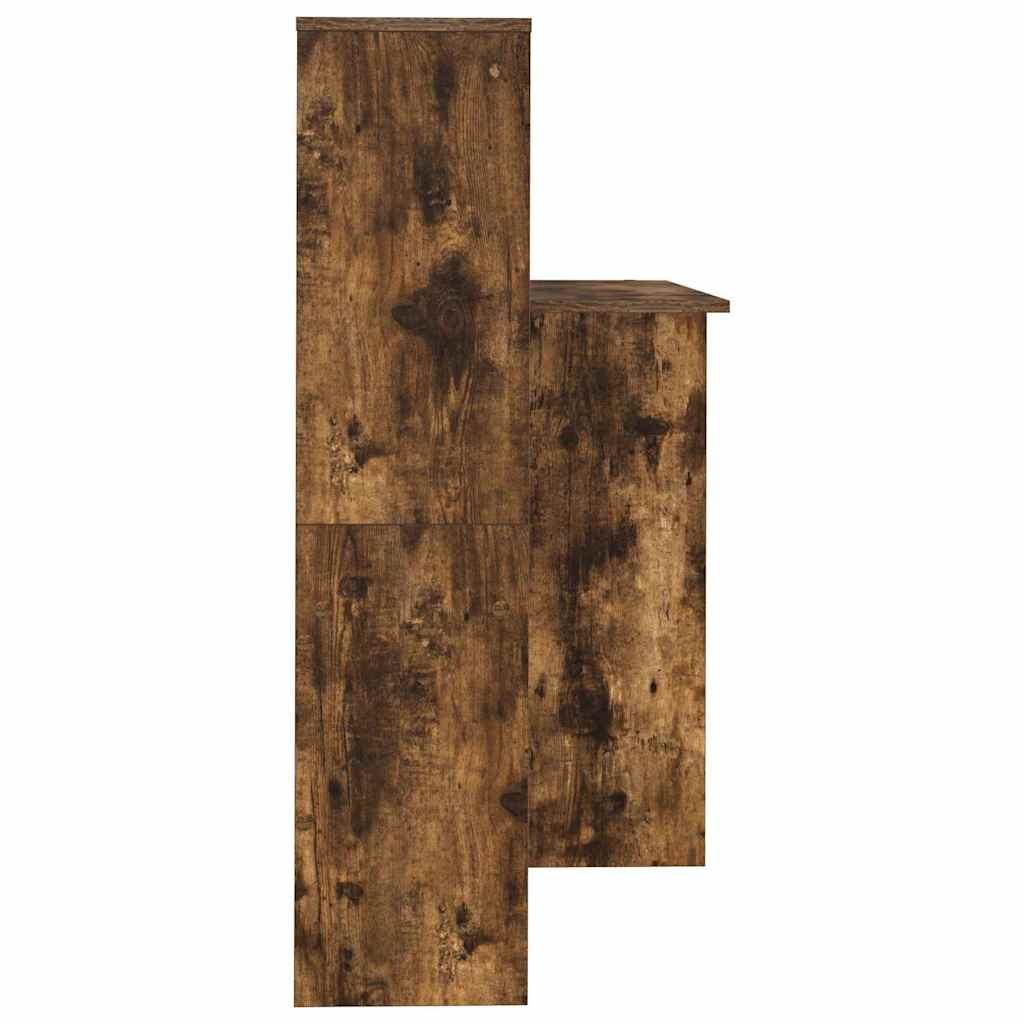Scrivania Rovere fumé 131,5 x 50 x 106,5 cm Legno multistrato | homemem39