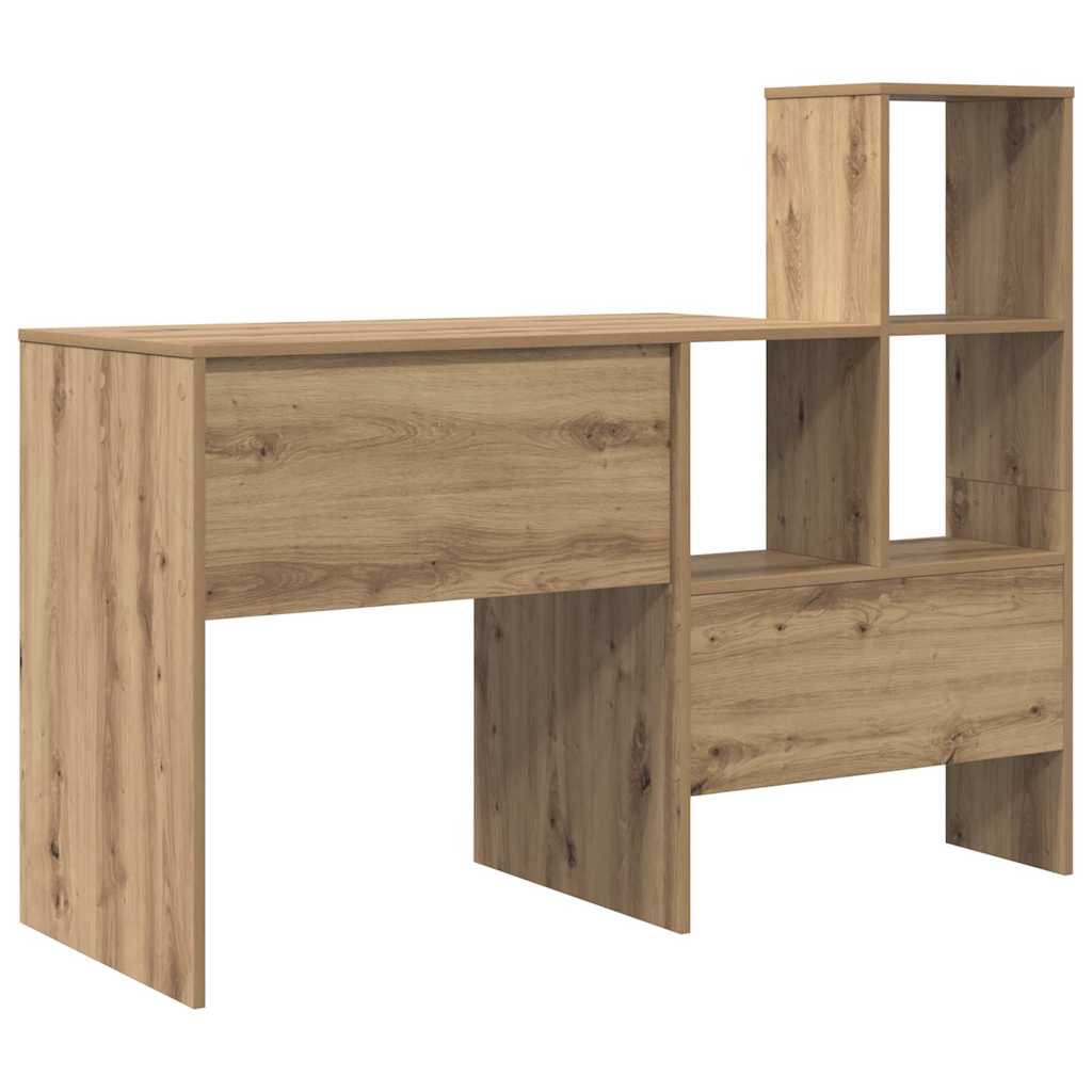 Scrivania Rovere artigianale 131,5 x 50 x 106,5 cm