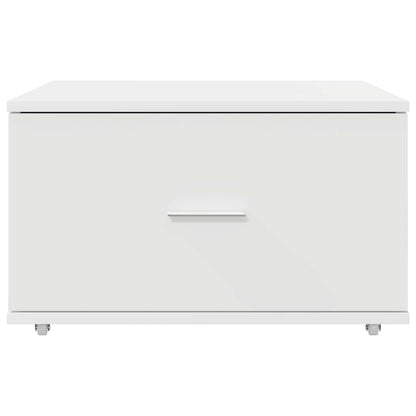 Mobile con Cassetti con ruota Bianco 55 x 45 x 31 cm