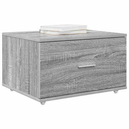Mobile con Cassetti con ruota Grigio Sonoma 55 x 45 x 31 cm