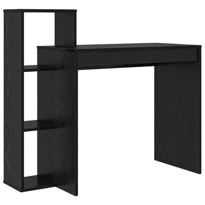 Scrivania Rovere Nero 100 x 40 x 90 cm Legno multistrato | homemem39