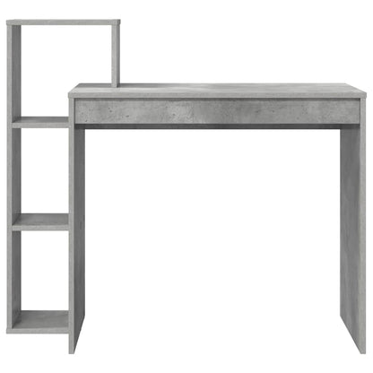 Scrivania Grigio cemento 100 x 40 x 90 cm Legno multistrato