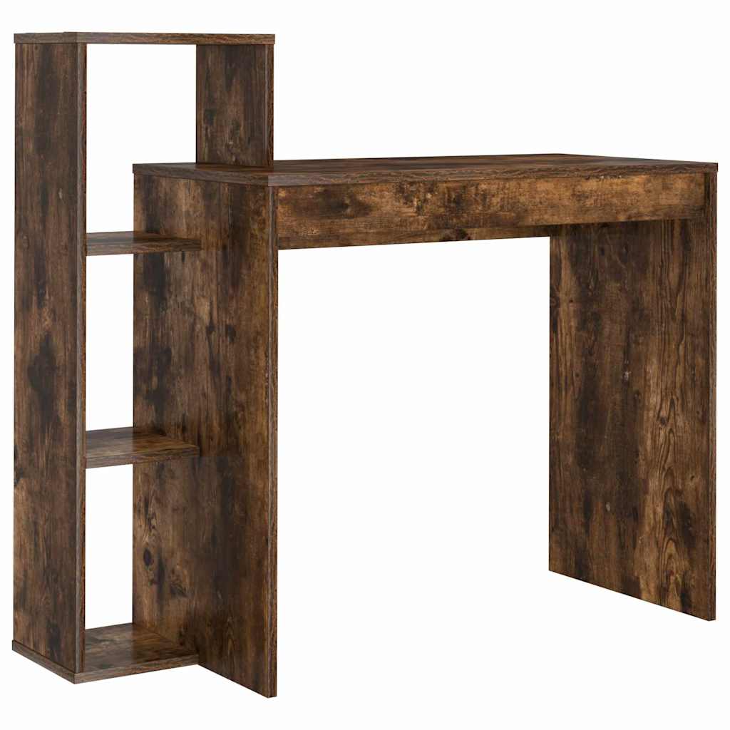 Scrivania Rovere fumé 100 x 40 x 90 cm Legno multistrato | homemem39