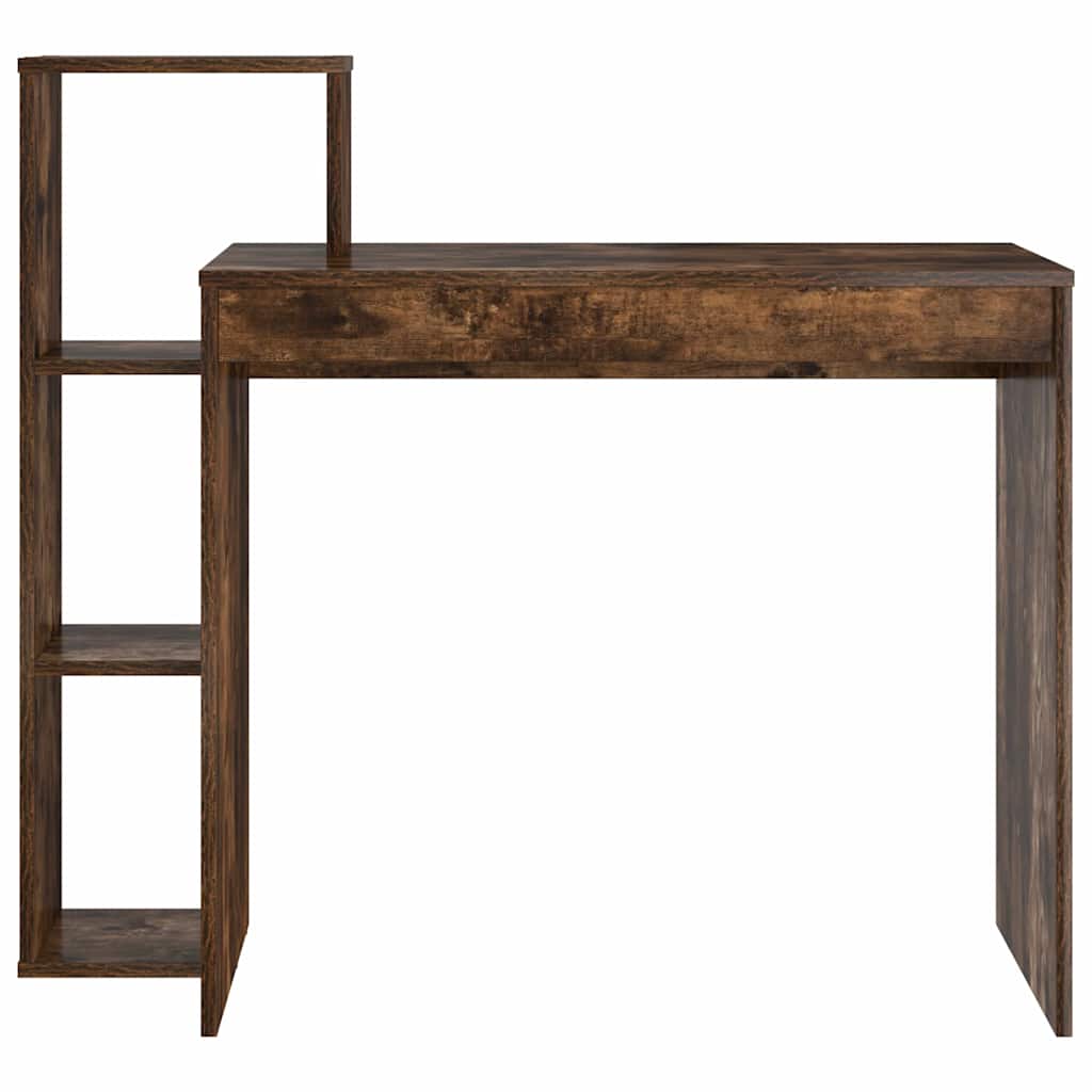 Scrivania Rovere fumé 100 x 40 x 90 cm Legno multistrato | homemem39