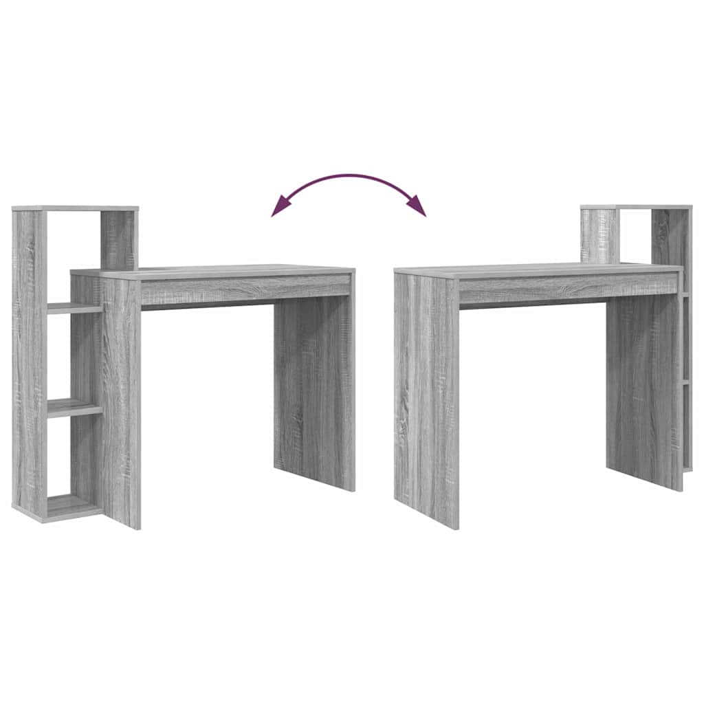 Scrivania Grigio Sonoma 100 x 40 x 90 cm Legno multistrato | homemem39