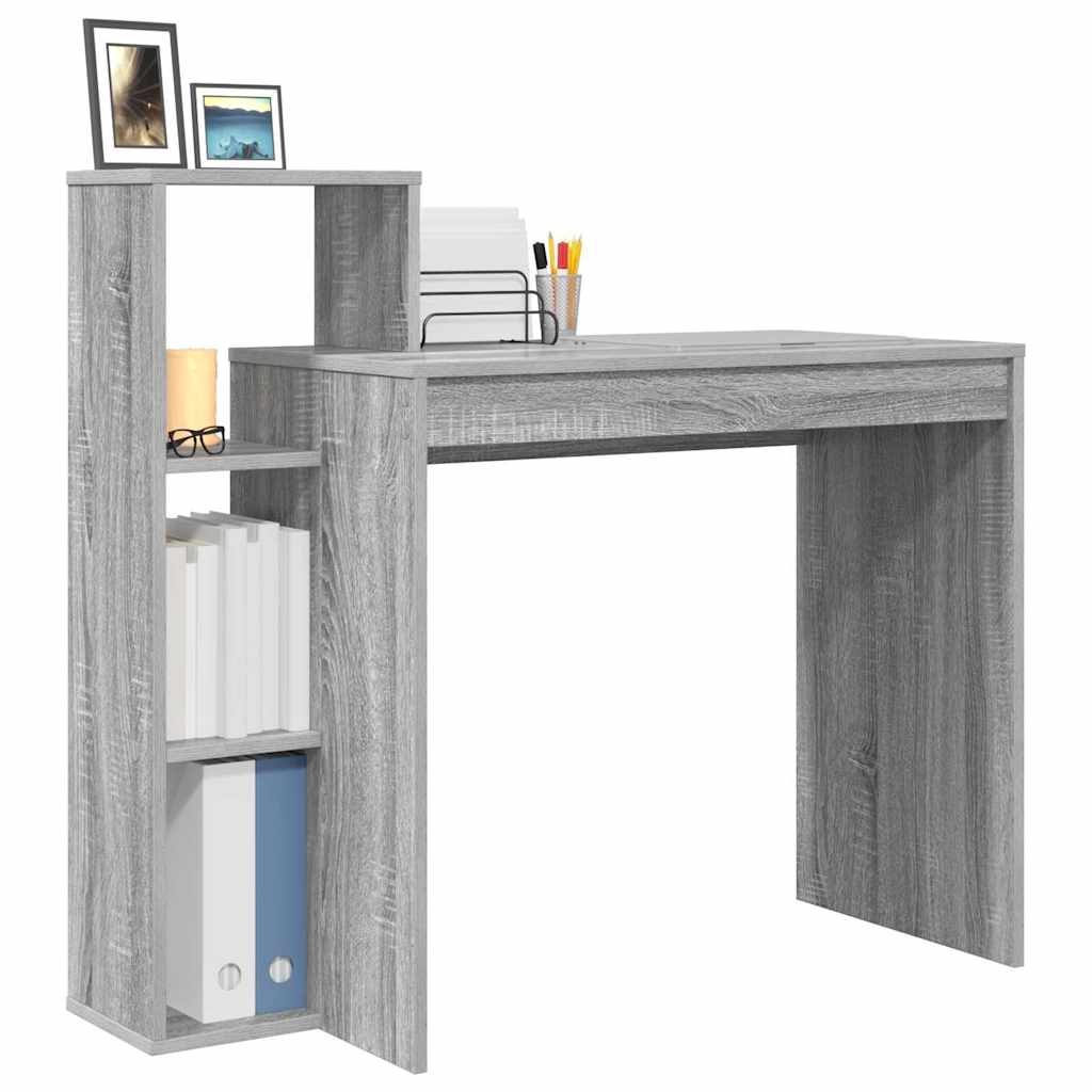 Scrivania Grigio Sonoma 100 x 40 x 90 cm Legno multistrato