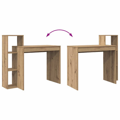 Scrivania Rovere artigianale 100 x 40 x 90 cm Legno multistrato | homemem39