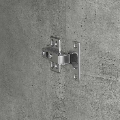 Credenza Grigio cemento 35 x 39 x 168 cm